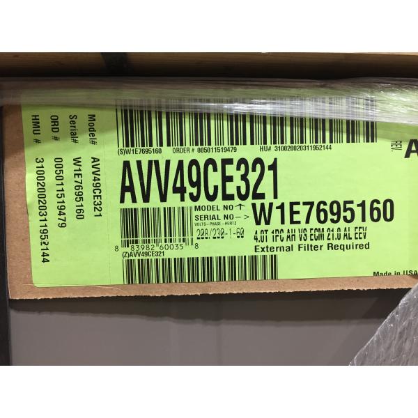 4 TON AC/HP "AFFINITY" SERIES MULTI-POSITION, VARIABLE SPEED ECM, COMMUNICATING FANCOIL WITH 10 KW HEAT KIT, 20 SEER, 208-230/60/1, R-410A, CFM:1633