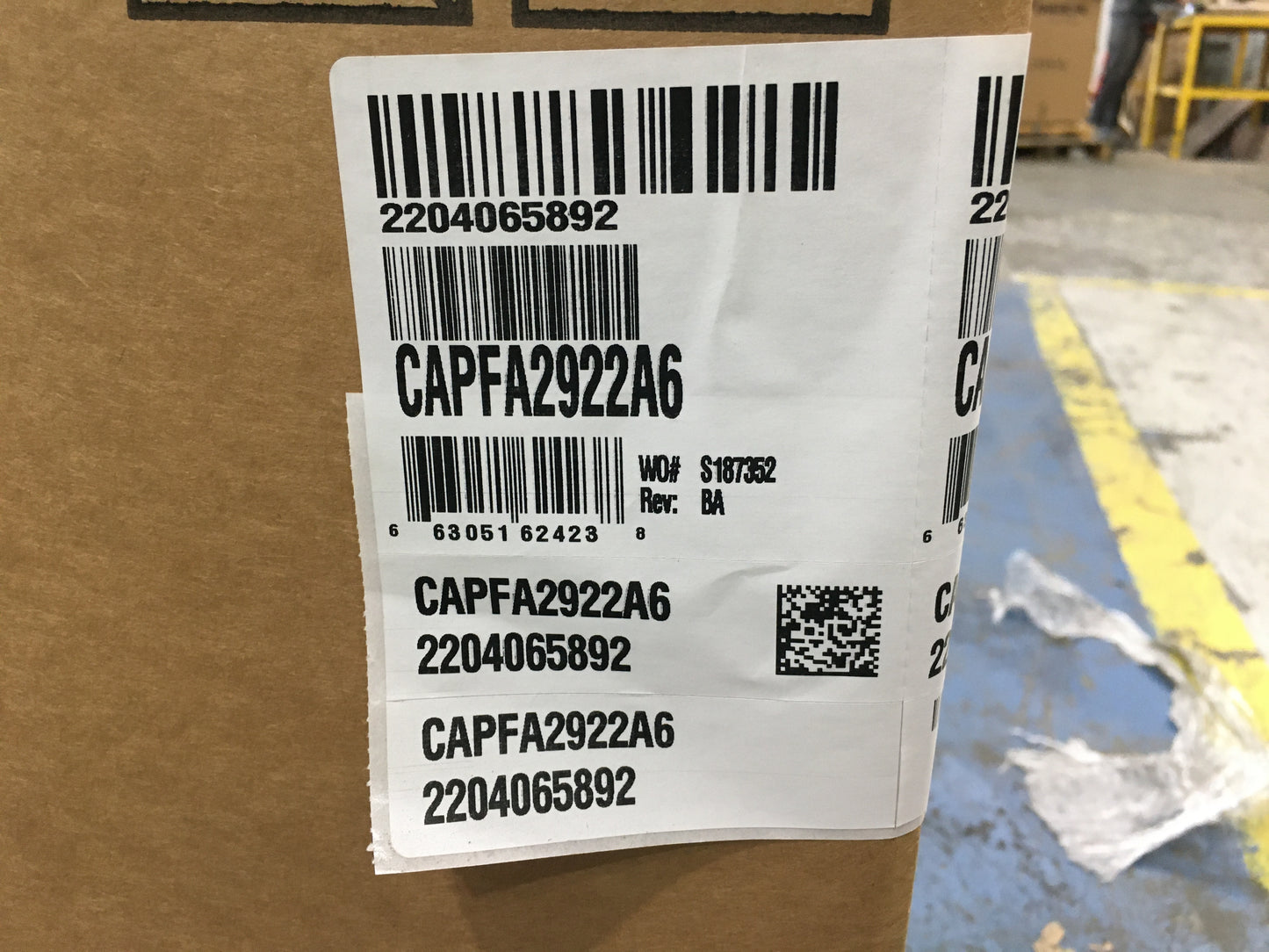 2.5 TON AC/HP UPFLOW/DOWNFLOW CASED "A" COIL, R-22/R-410A CFM 1000