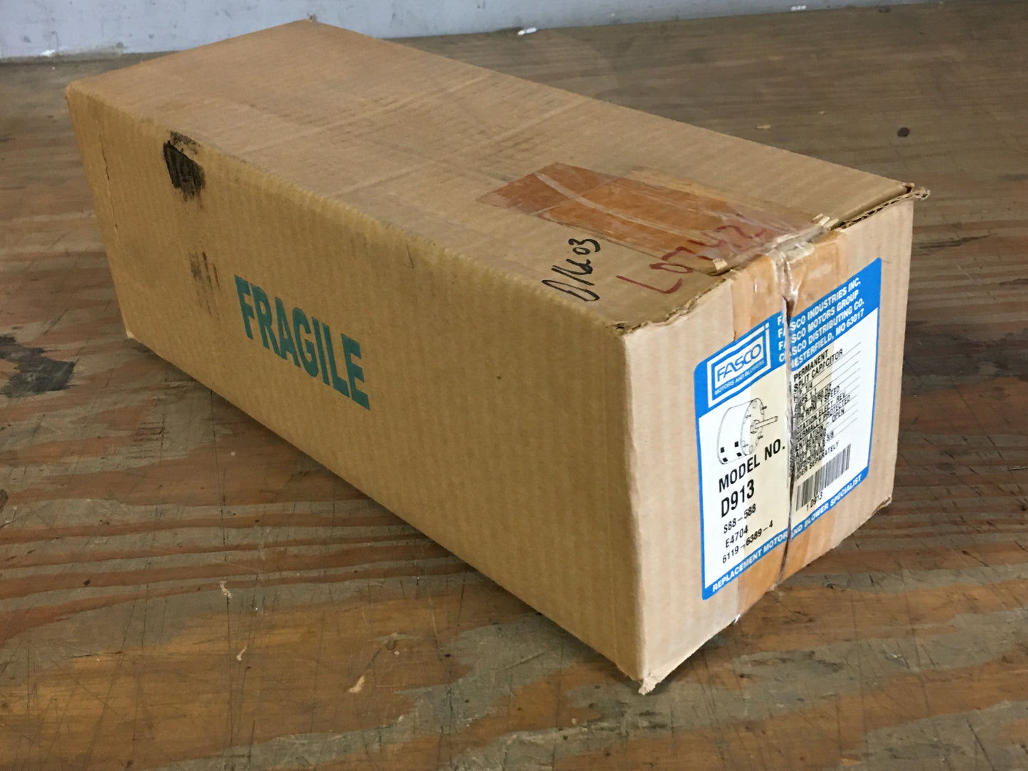 1/4 HP Electric Motor 460/50-60/1 1075RPM 1Speed PSC