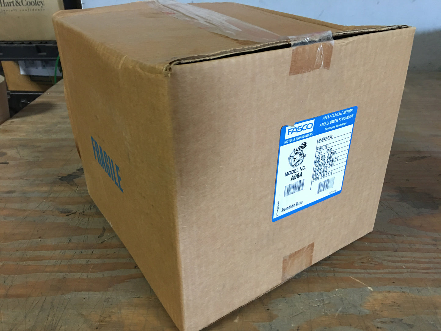 DRAFT INDUCER BLOWER 115/60/1 300RPM 1 SPEED