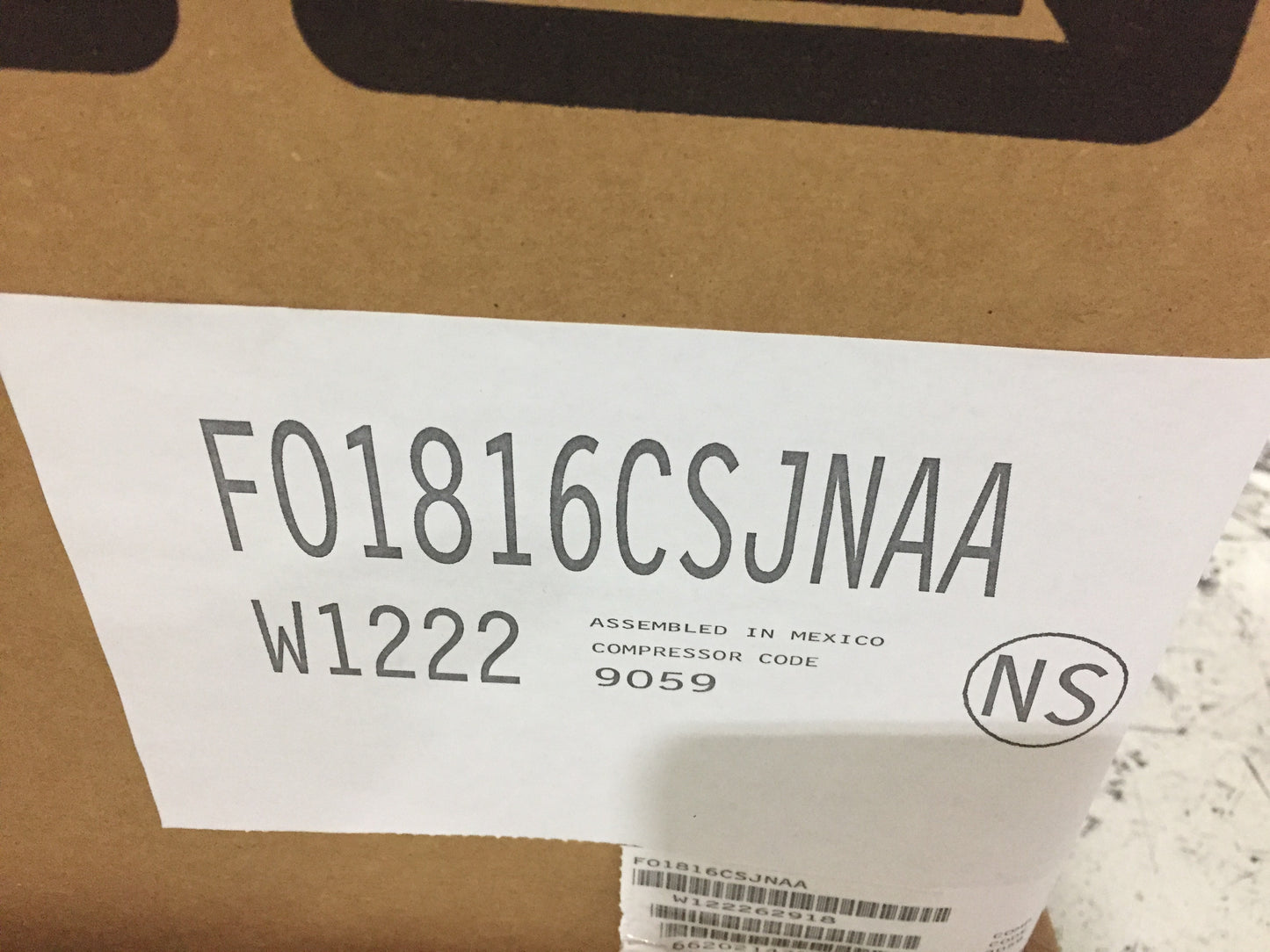 1.5 TON SPLIT-SYSTEM AIR CONDITIONER 208-230/60/1 R410A 16 SEER