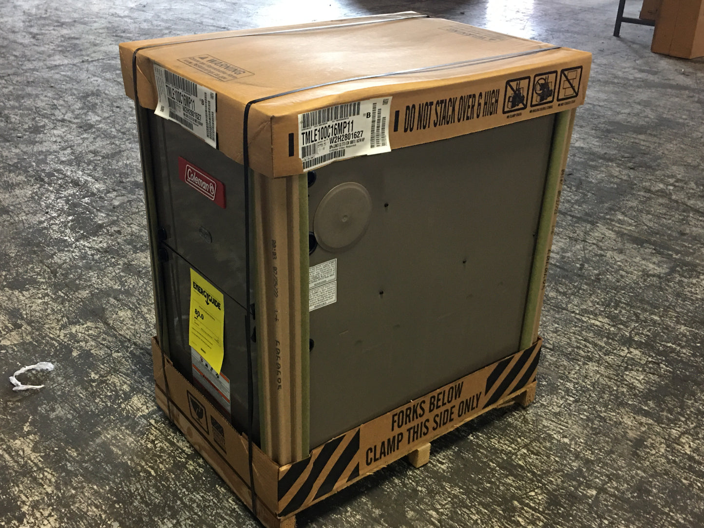 100,000 BTU SINGLE-STAGE MULTIPOSITION ECM VARIABLE SPEED GAS FURNACE 80% AFUE 115/60/1 CFM: 1600