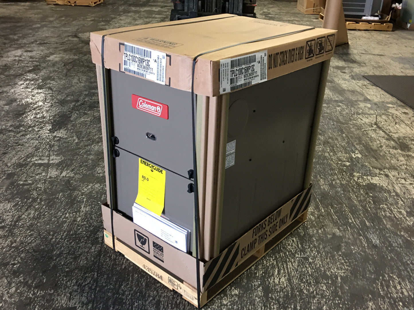 100,000 BTU SINGLE-STAGE COMMUNCATING COMPATIBLE MULTIPOSITION ECM VARIABLE SPEED GAS FURNACE 80% AFUE 115/60/1 CFM: 1600