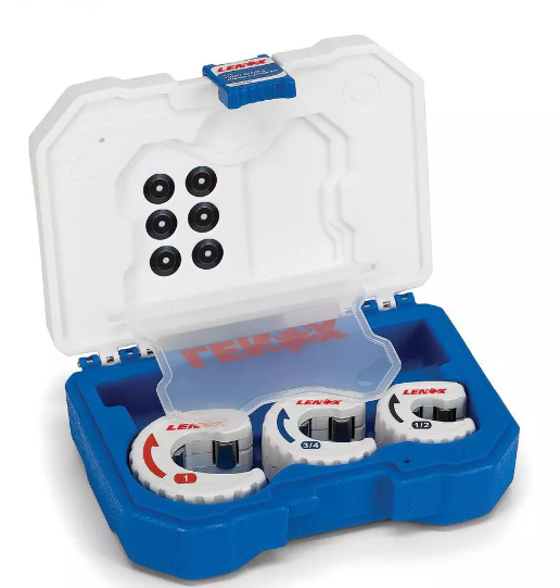 LENOX TUBING CUTTER SET 0.5" – 1" OD CUTTING CAPACITY STD WHEEL CUTTER