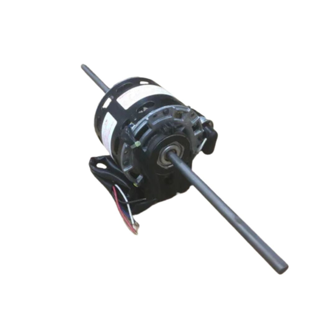 Genteq De2f072n 1/15 HP Double Shaft Electric Motor 208-230/60/1 1500/1075/900 RPM Variable Speed 205356