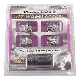 WHEEL LOCKS 12mm X 1.25