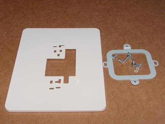WHITE UNIVERSAL COVER PLATE