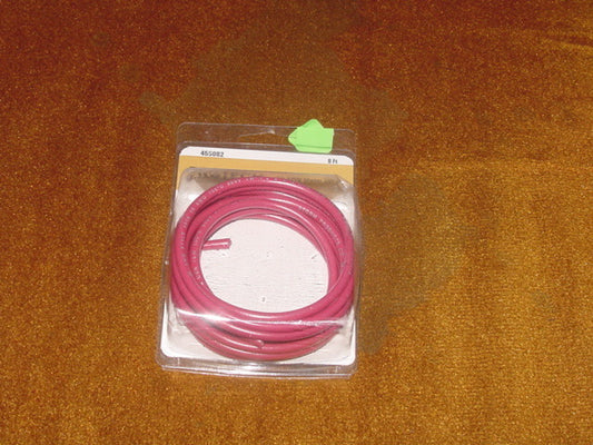 10 AWG, 8 FT MOTOR HOOK-UP WIRE, RED.