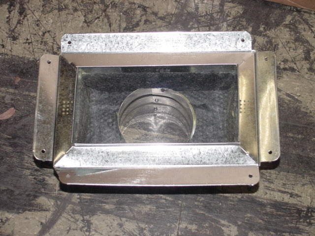 REGISTER BOX 8" X 4" X 4" INSULATED TOP 
