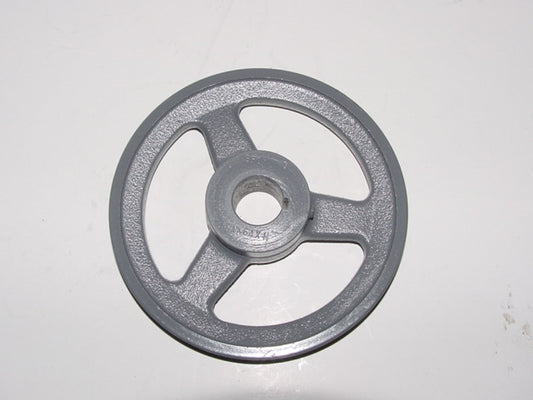 6-1/4" DIAMETER SINGLE GROOVE FIXED PULLEY BORE SIZE:1" KEY