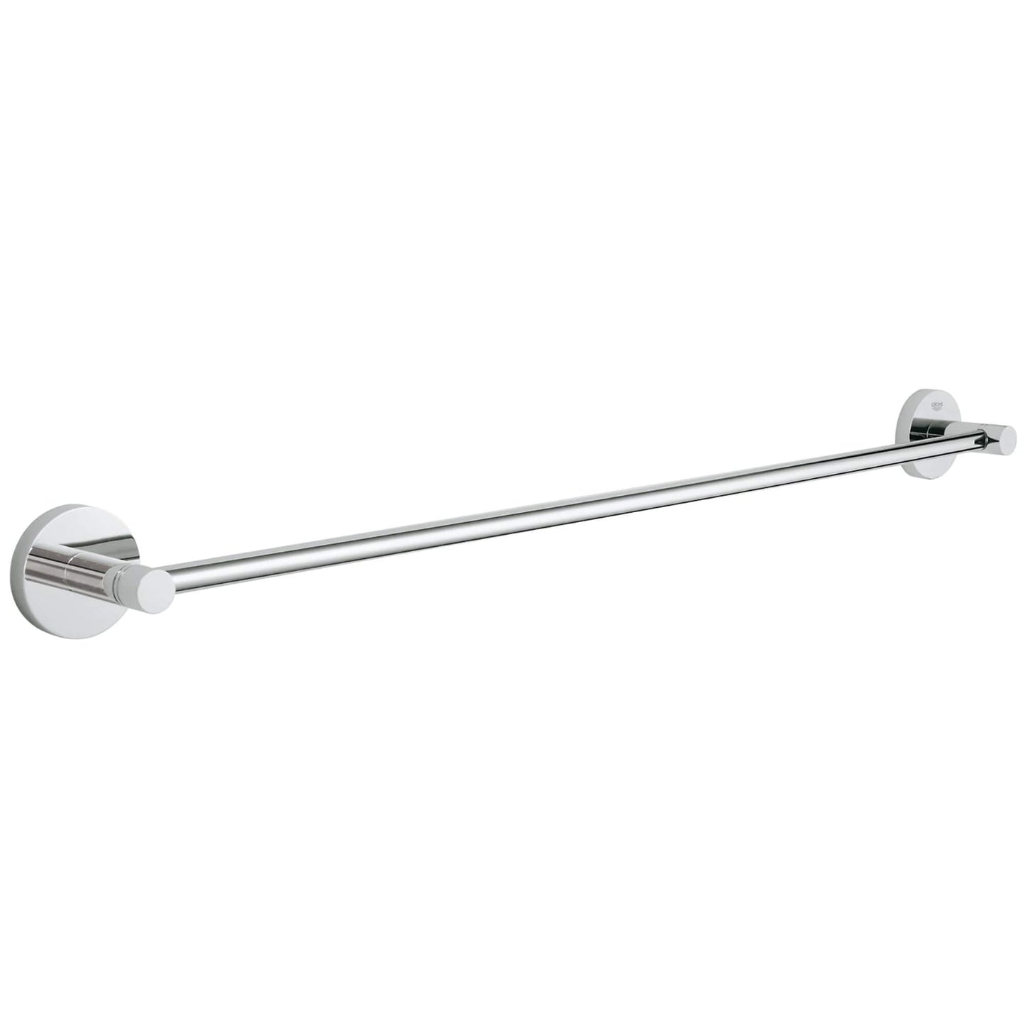 Essentials Bath Towel Bar 600mm Chrome