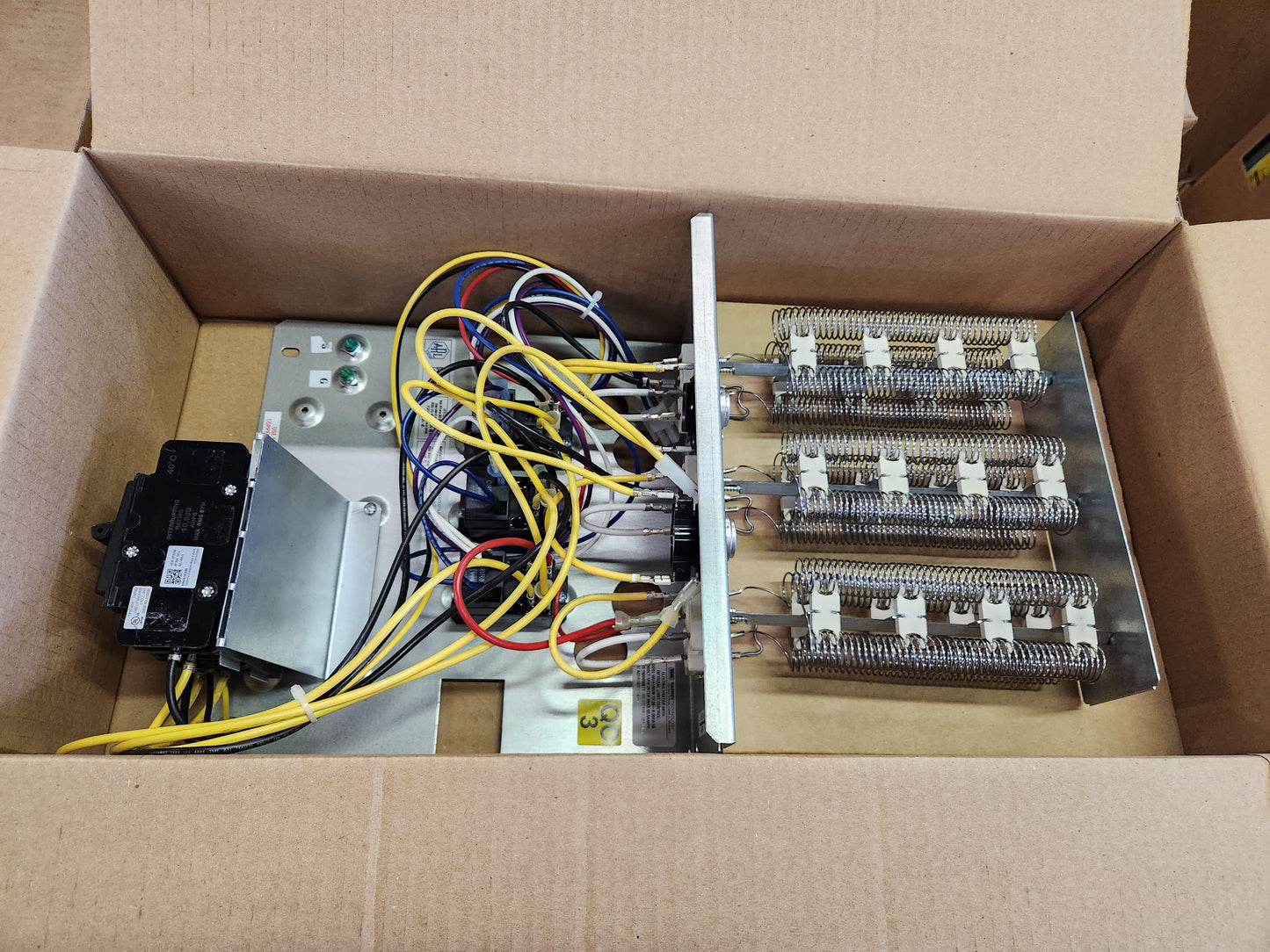 15 Kw Electric Heat Kit With Breakers 240/60/1