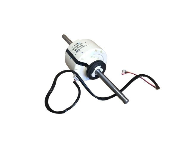 Motor de ventilador interior para aire acondicionado con soportes de goma, eje doble
