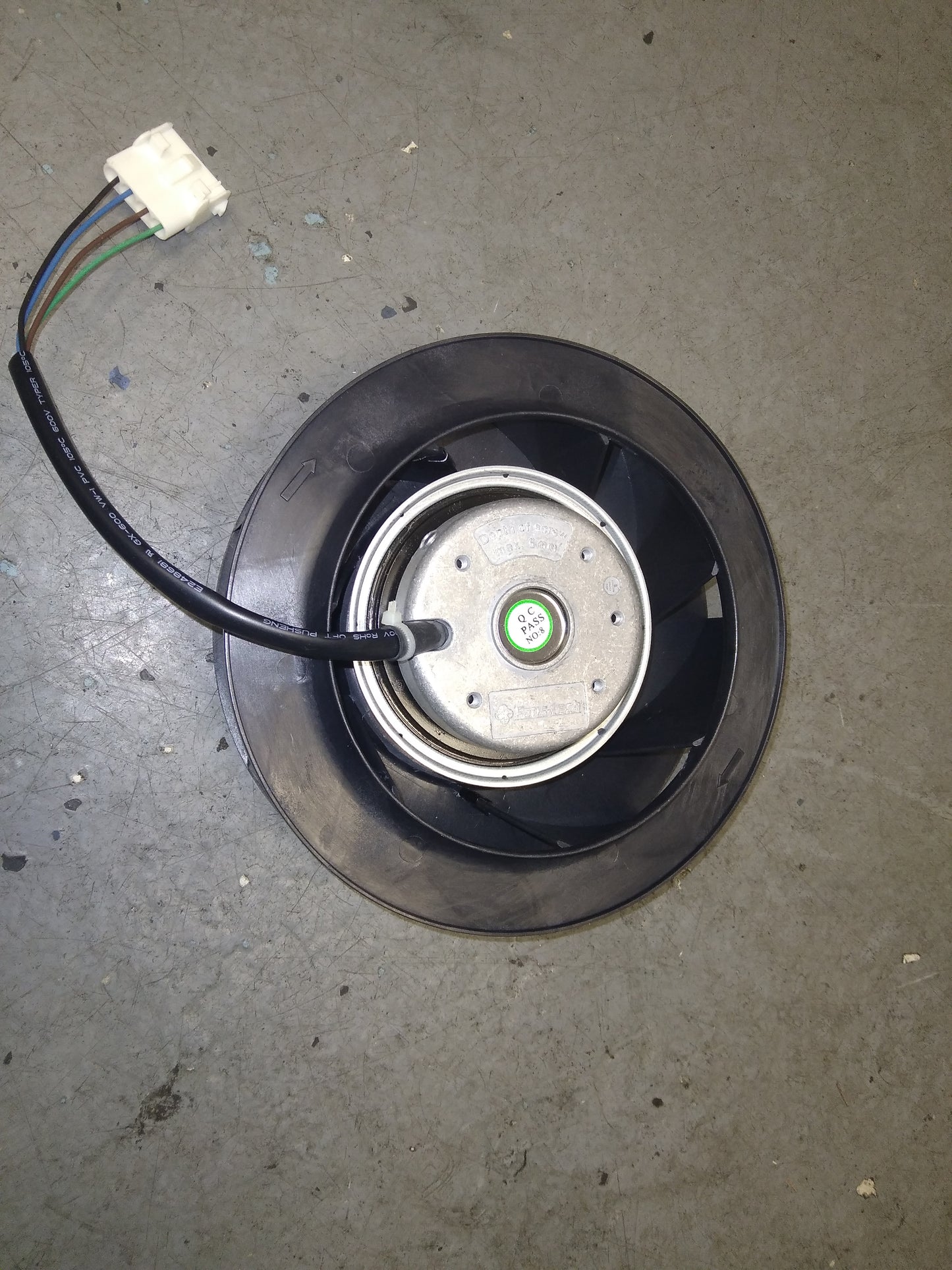 Blower Motor And Wheel 115/60/1 .56A 65Watt 2590 RPM