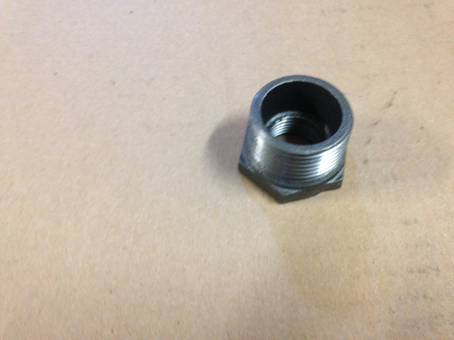 1 x 1/2" Hex Black Bushing"