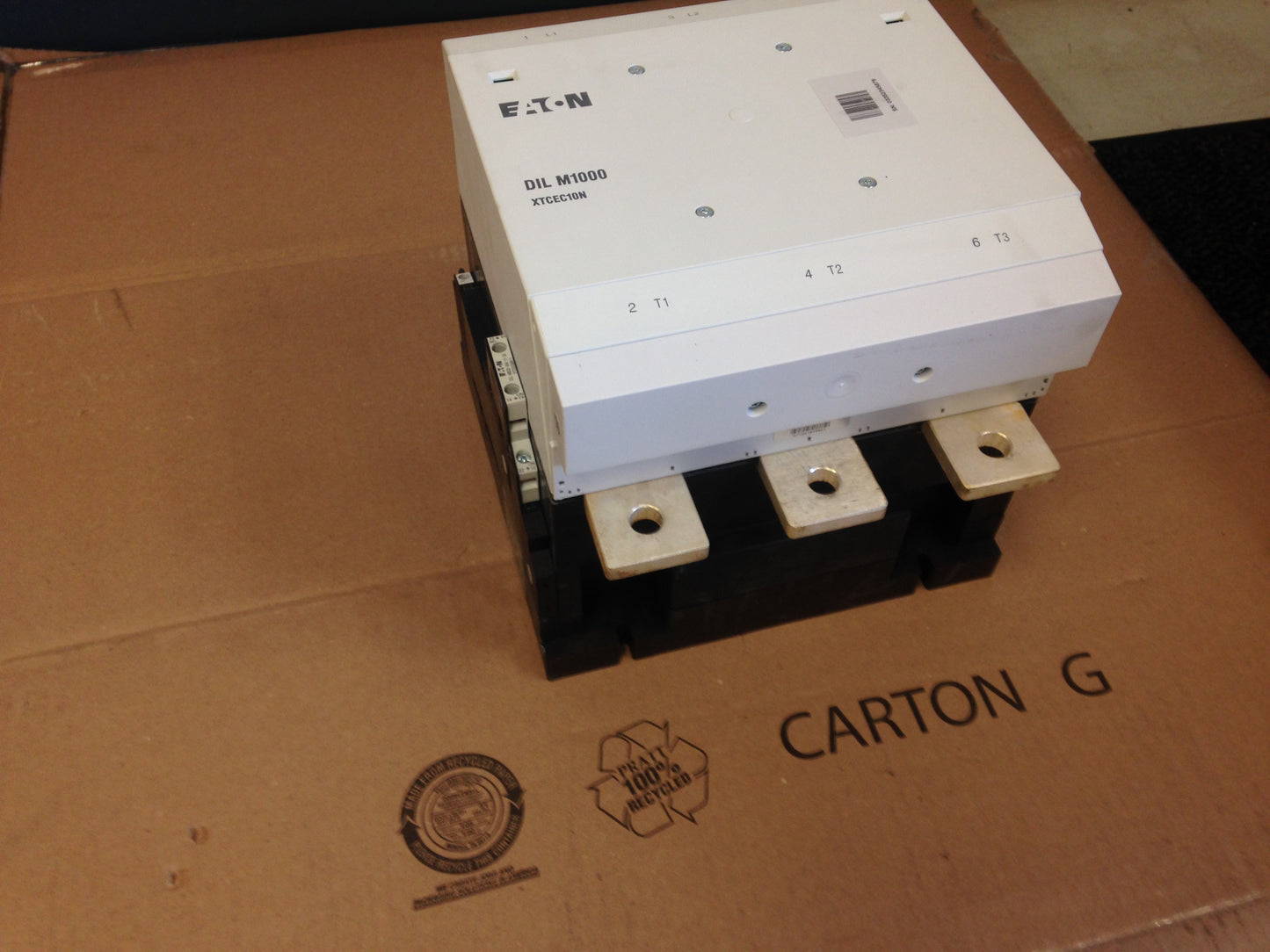 Contactor de 3 polos, 110-250 V, 40-60 Hz, 1000 A