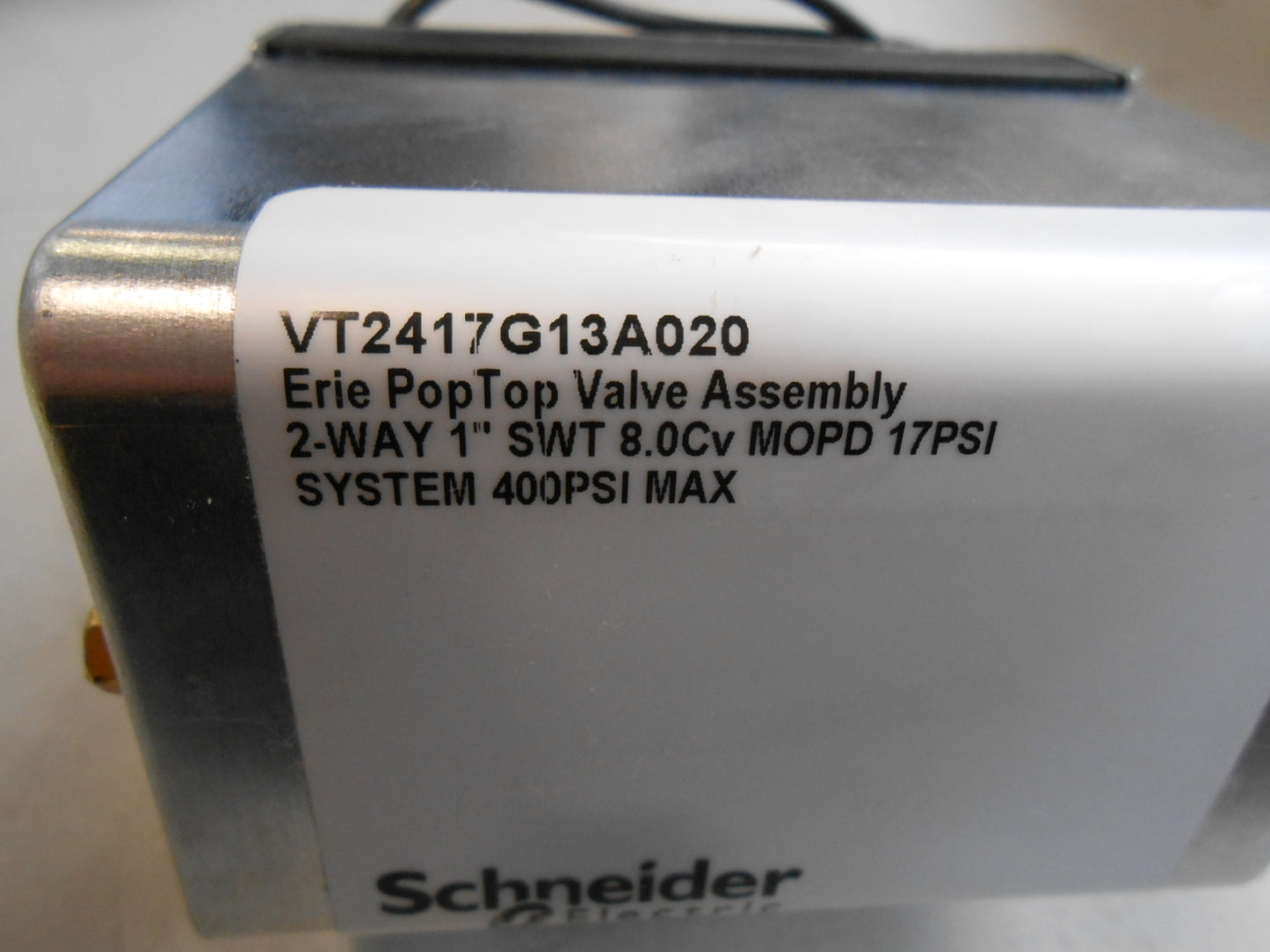 2 Position Actuator Valve 24/50-60 6.5Watts