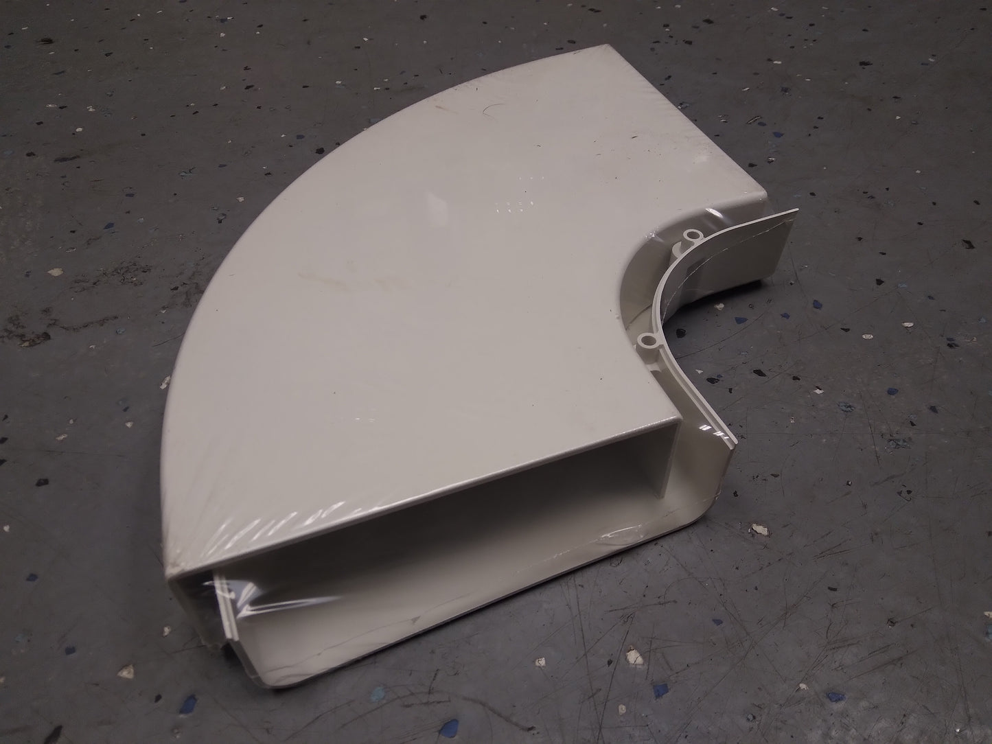 6" Speedichannel Europa 90 Degree Long Radius Flat Bend