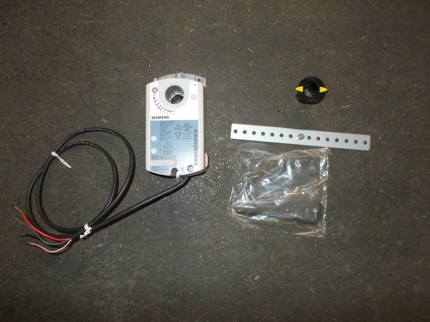 GDE Series Non-Spring Return Rotary Electronic Damper Actuator 24 VAC/50-60