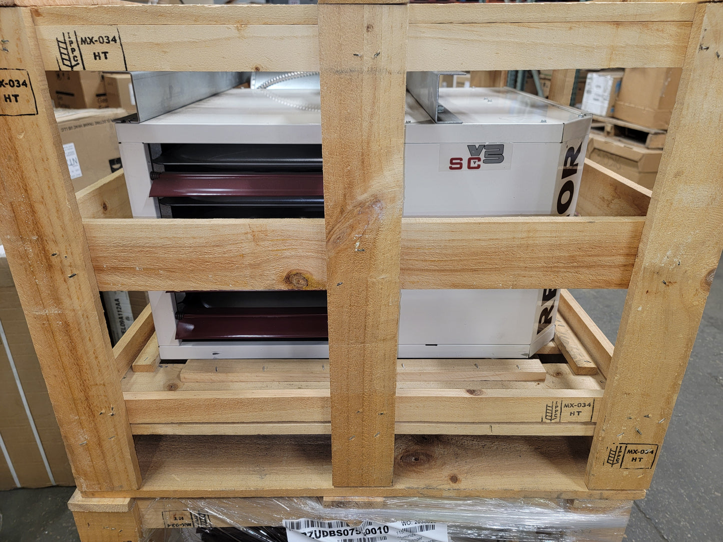 75,000 Btu Separated Combustion Horiz Gas Heater 82% 115/60/1 CFM 1265