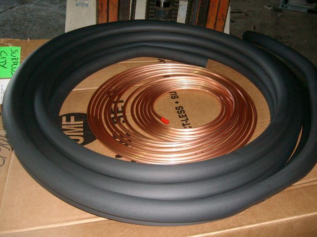 3/8" x 3/4" x 50' Lineset; Sweat