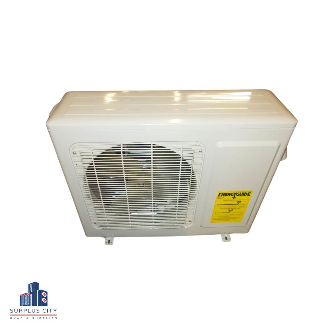 Unidad de bomba de calor minisplit para exteriores de una sola zona de 1 tonelada, 20 SEER 208-230/60/1 R-410A