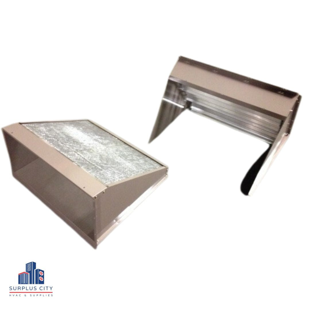 3 Ton Thru 125 Ton Single Packaged Down or Horiz End Return Low Leak Economizer Assembly