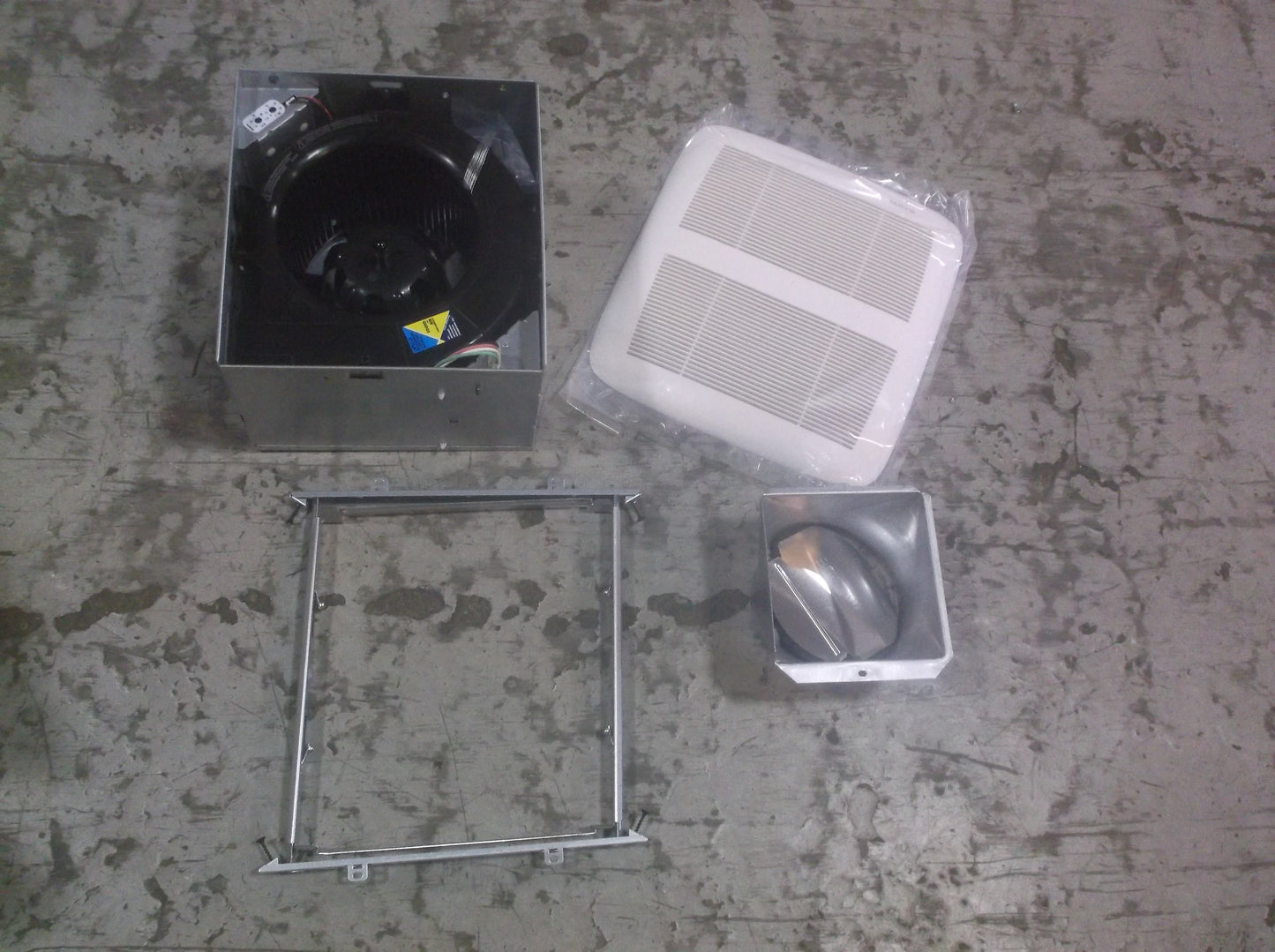 6" Multi Speed Ventilation Ceiling Fan 120/60/1 CFM 80