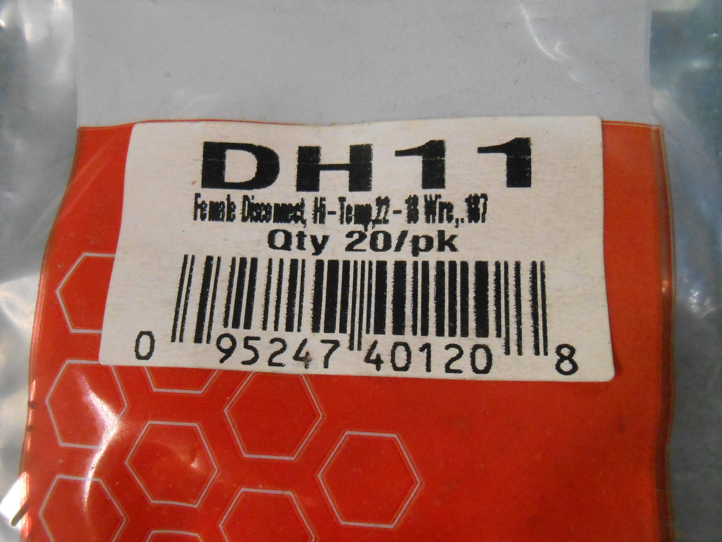 .187 Desconexión hembra de alta temperatura