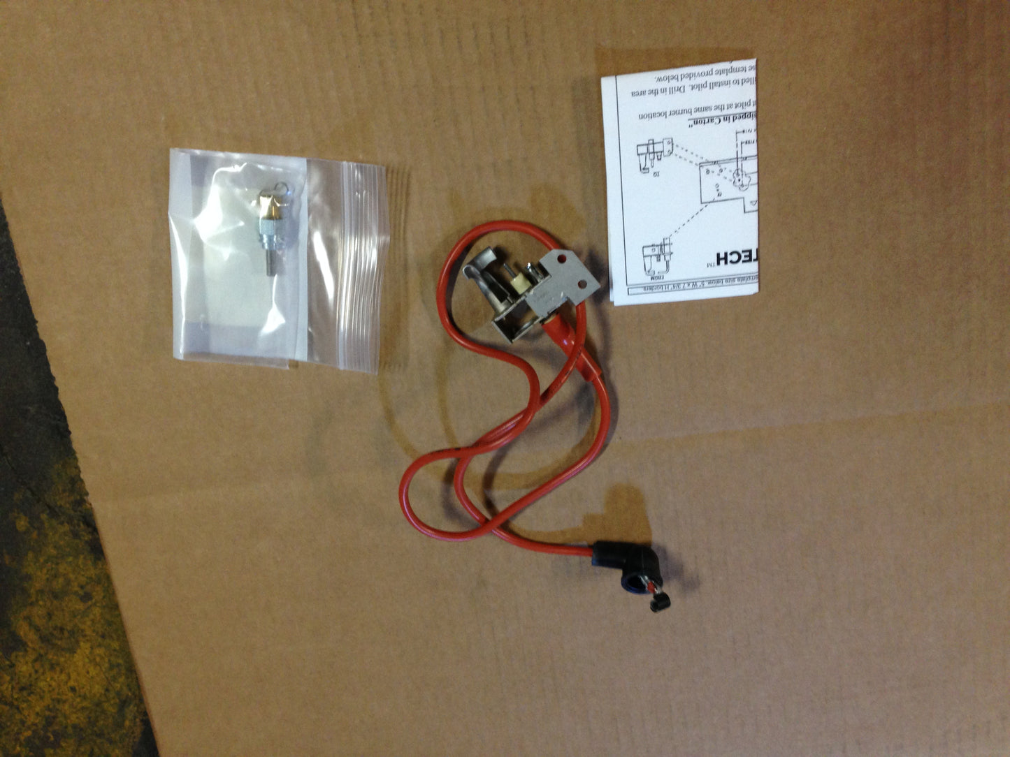 Natural Gas Pilot Burner Assembly w/Orifice