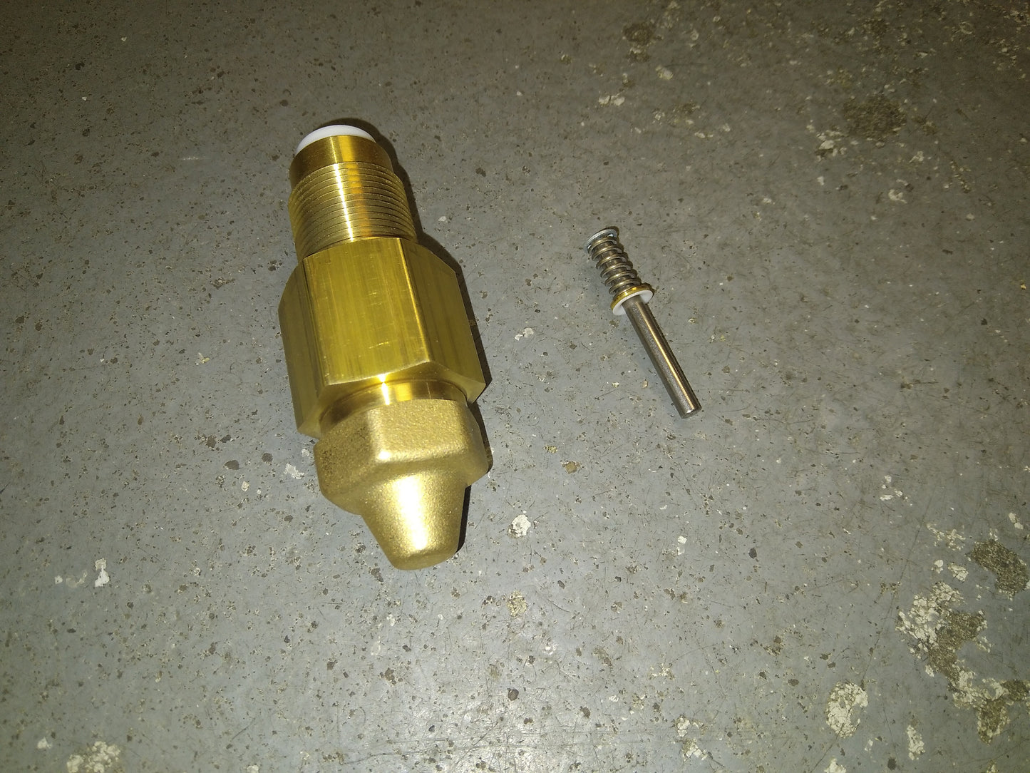 Cuerpo de válvula TXV con varilla de empuje