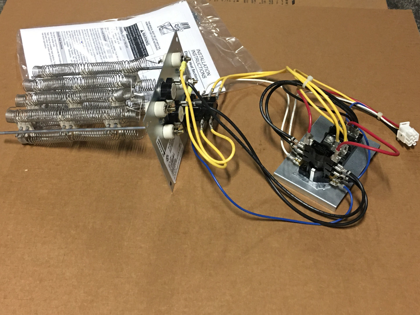 Kit de calefacción eléctrica de 7,5 KW con bloque de terminales, 208/240/60/1