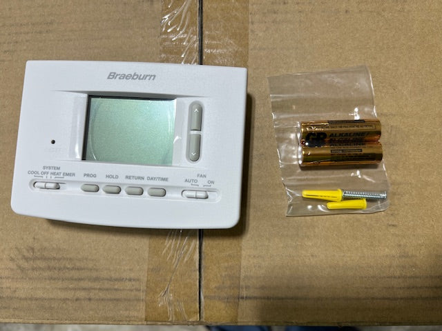 Economy Series 2H/2C Programmable Thermostat, Volts: 24