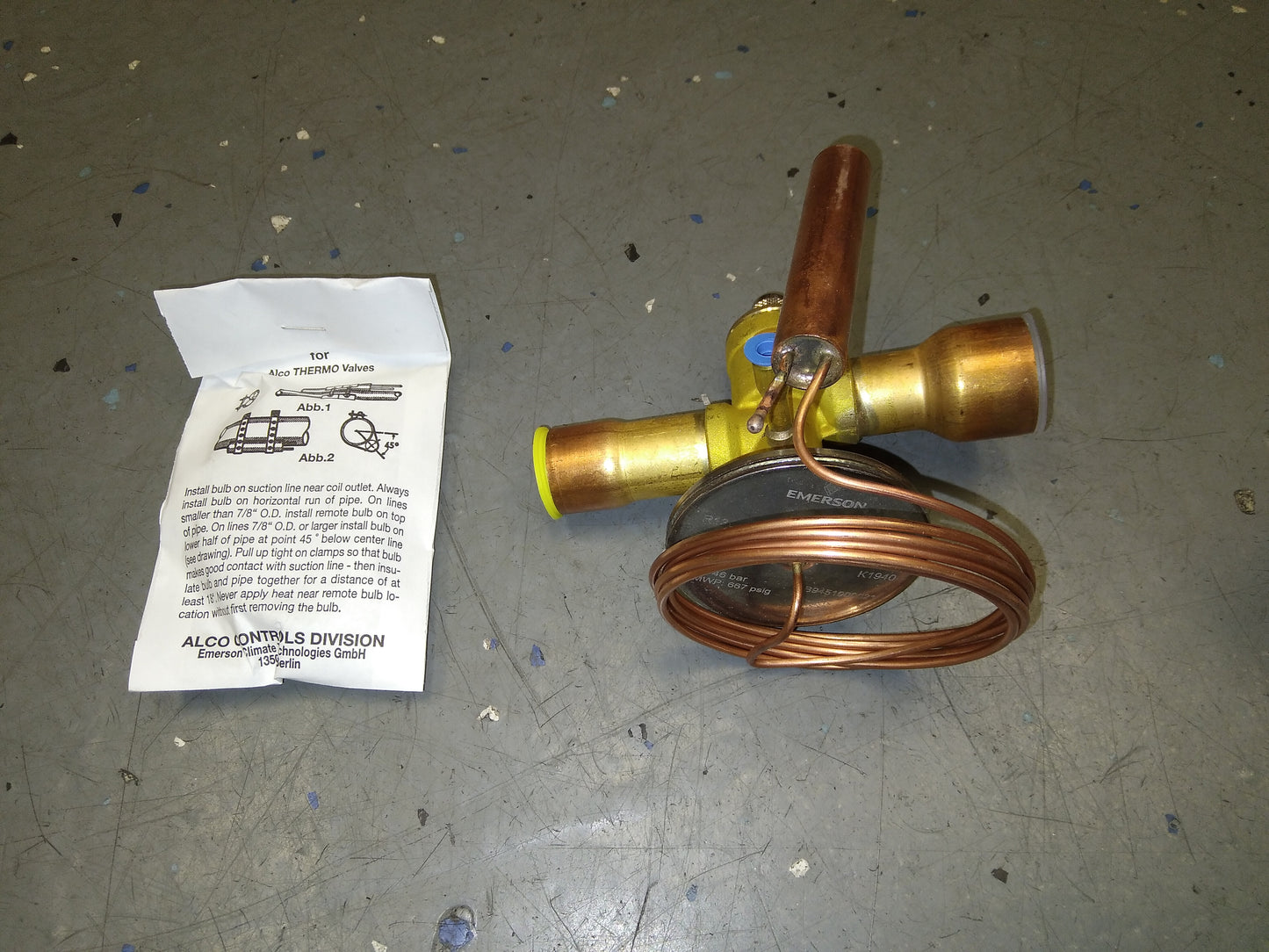 Thermostatic Expansion Valve 17 Ton R134A