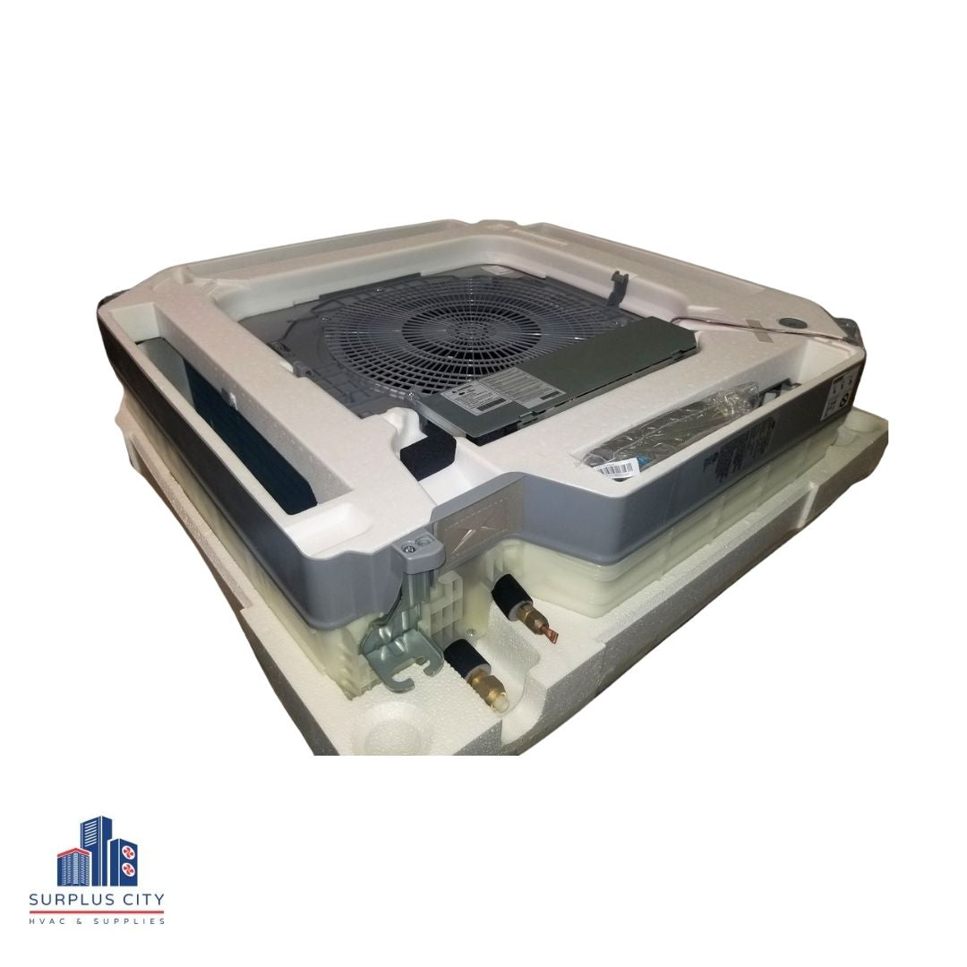 3/4 Ton/9,000 BTU 4 Way Variable Refrigerant Flow Cassette Heat Pump Fancoil 208-230/60/1 R-410A
