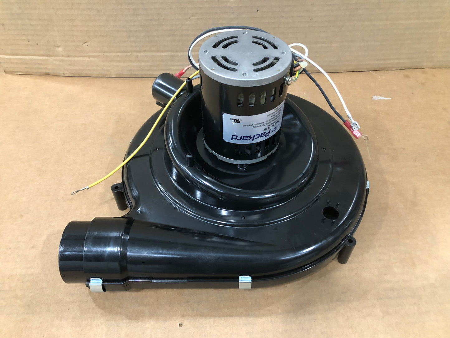 1/25HP Packard Draft Inducer Blower Motor Assembly, 115/60/1 RPM:3350/1-Speed