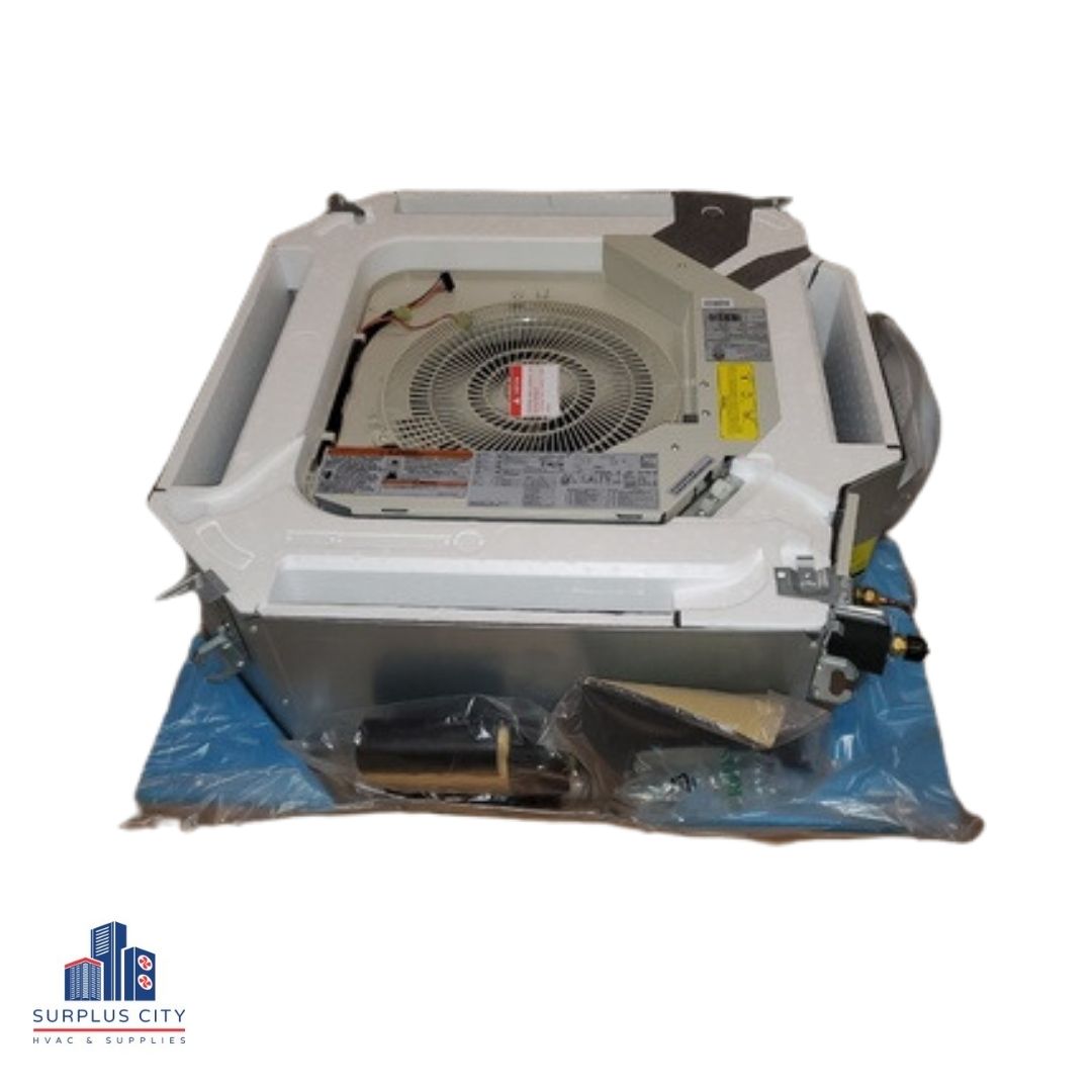 36,000 BTU Indoor 4-Way Cassette Mini-Split Unit for VRF System, 208-230/60/1 R-410A