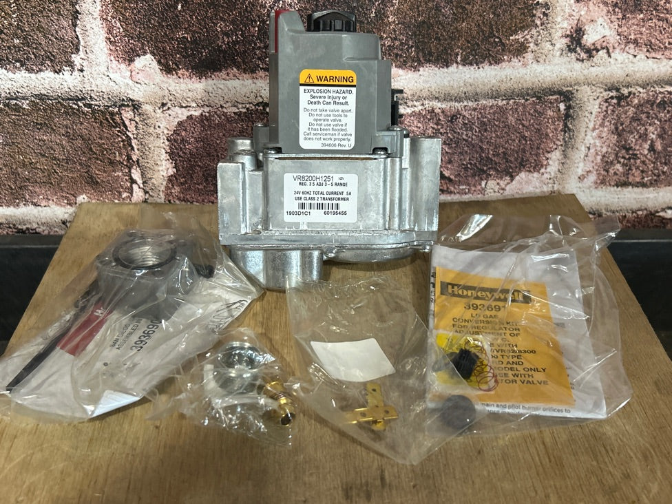Dual Standing Pilot Combination Gas Control Valve, 1/2"X1/2" NPT