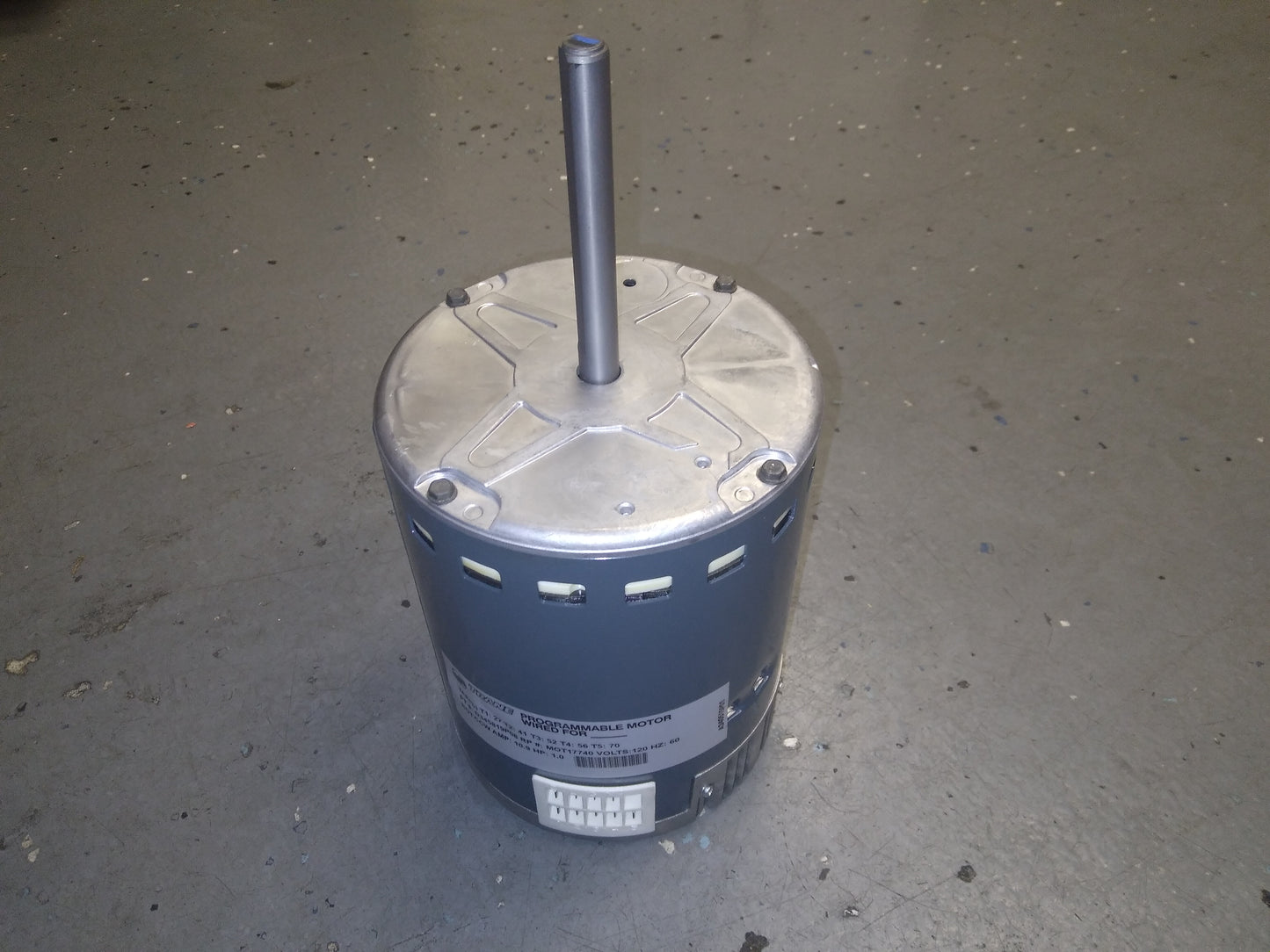 Motor de soplador de par constante ECM de 1 HP 115/60-50/1 RPM: 1050/1 velocidad