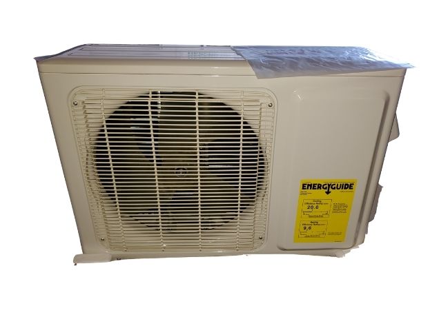 Unidad de bomba de calor minisplit para exteriores de una sola zona de 12 000 Btu, 20 SEER 115/60/1 R-410A
