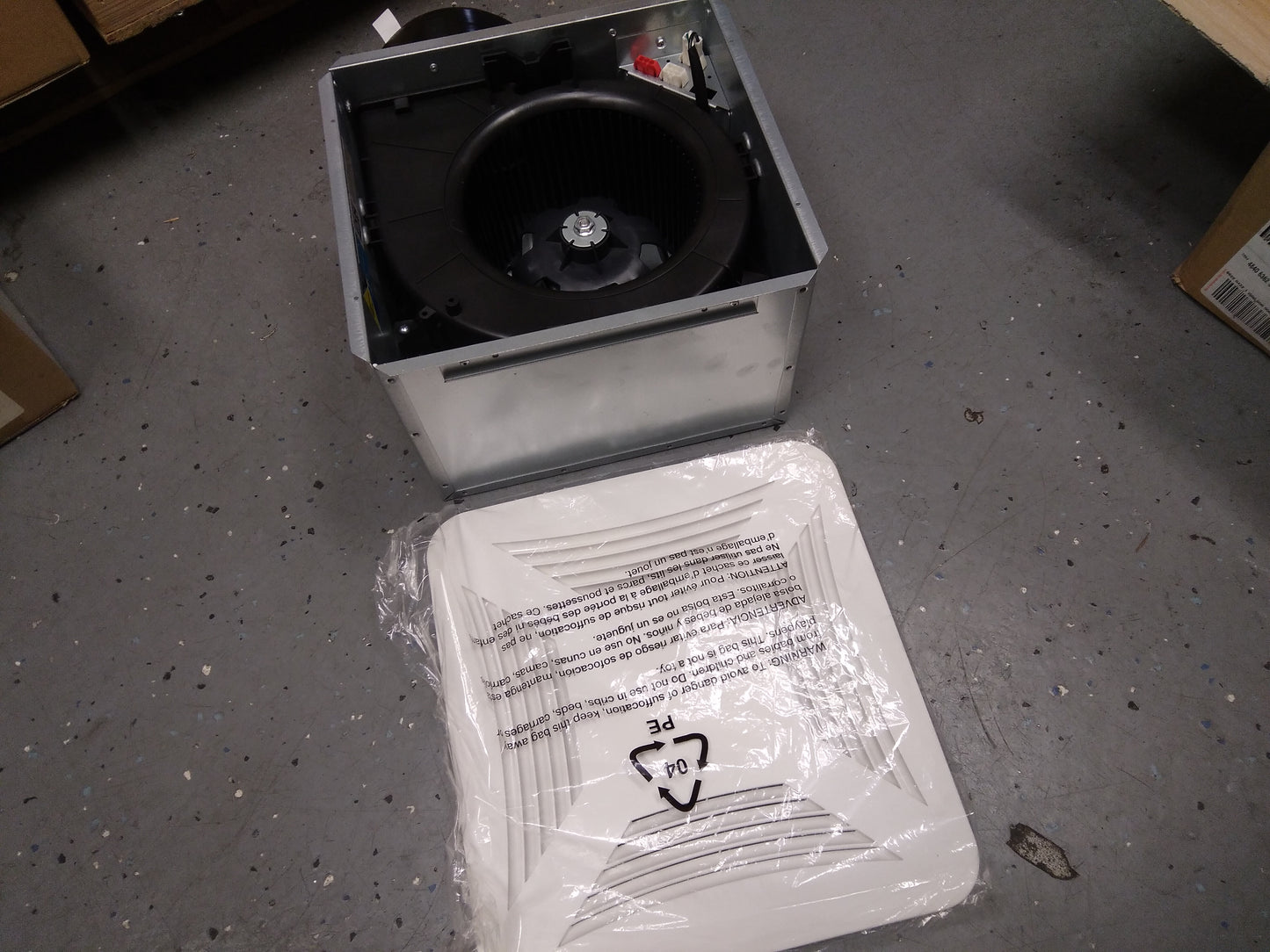 6" Single Speed Ventilation Ceiling Fan 120/60/1 CFM 150