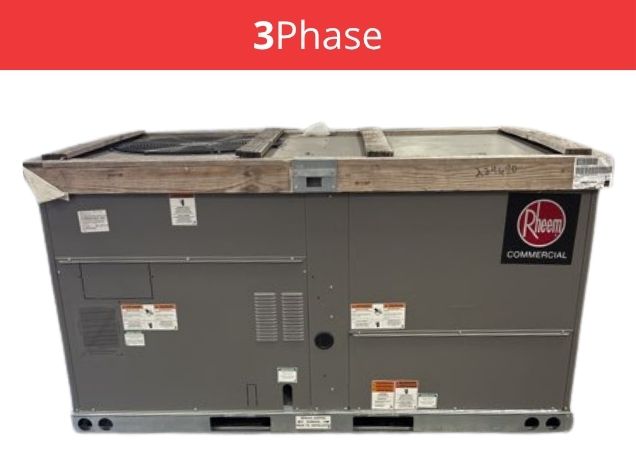 5 Ton Single-Stage Convertible Packaged Air Conditioning Unit, 14 SEER, 460/60/3, R410A