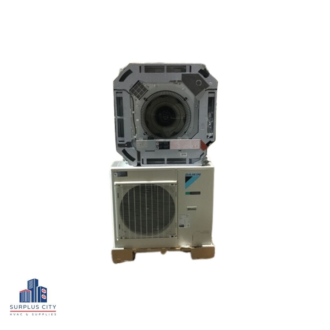 18,000 BTU AC/HP Horiz Ductless Ceiling ID/OD Mini-Split Heat Pump, 17 SEER, 208/230-60-1, R410A