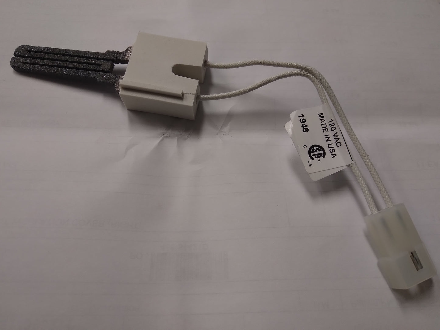 120V Silicon Carbide Hot Surface Igniter