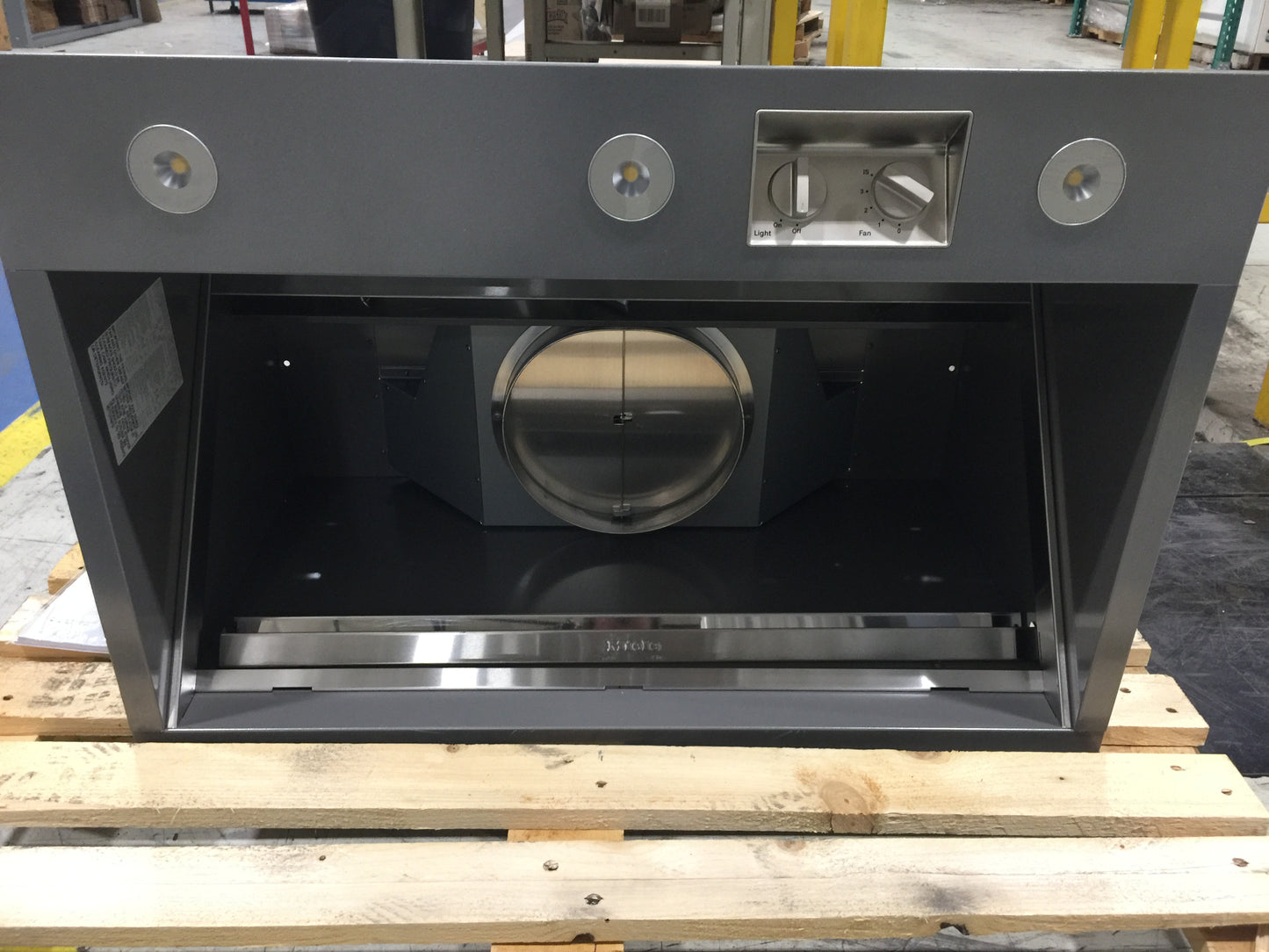 34" Wide Custom Rangehood Insert; 120V