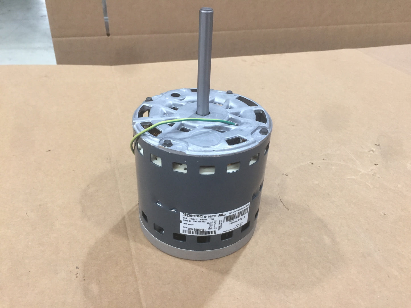 Motor ECM no programado de 1/3 HP, 120/50-60/1 RPM, 1050 1 velocidad