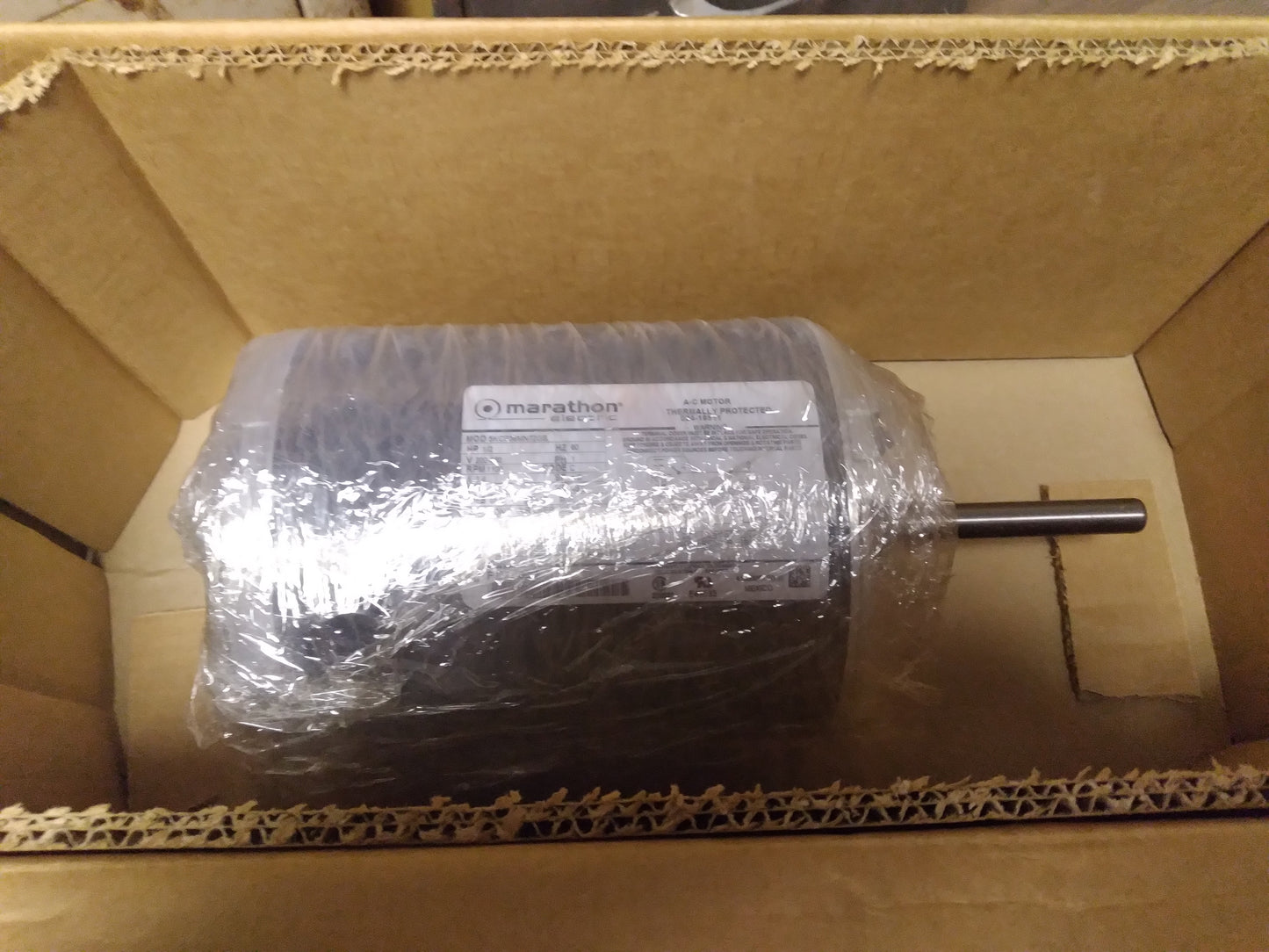 1/2 HP Single-Speed Single-Shaft Condenser Fan Motor, 208/230-60-1, 1100 RPM, CCW