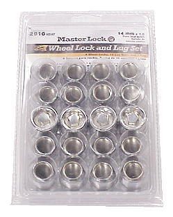 Wheel Lock & Lug Set 14mm x 1.5