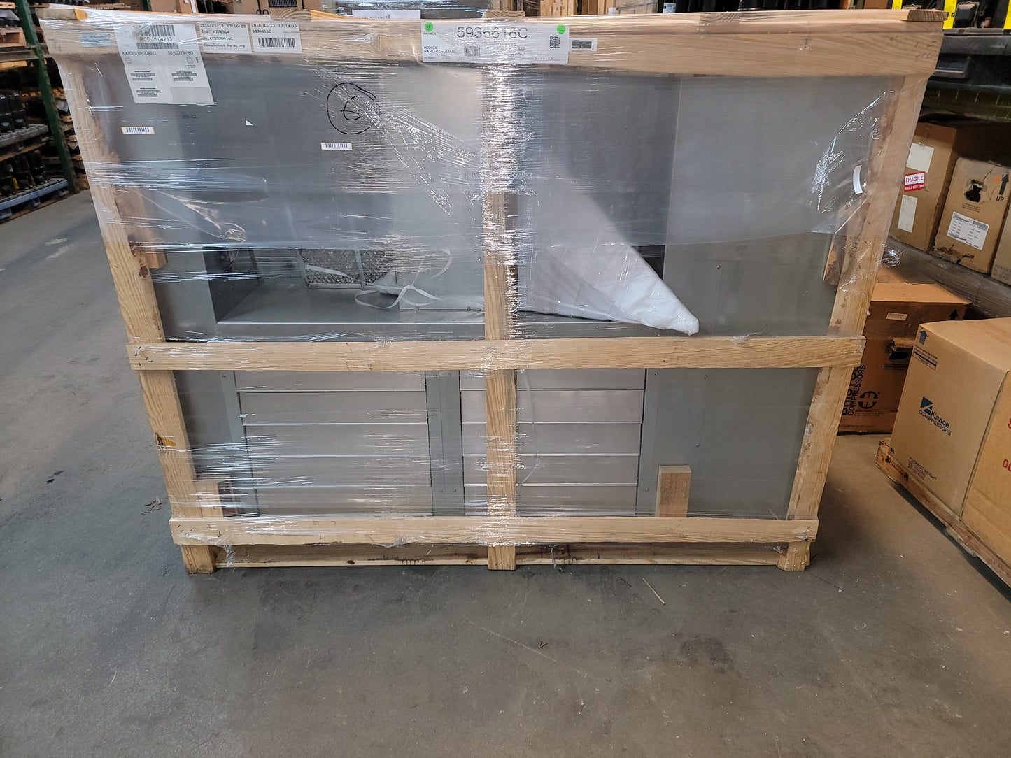 15-25 Ton Downflow Economizer with Single Enthalpy