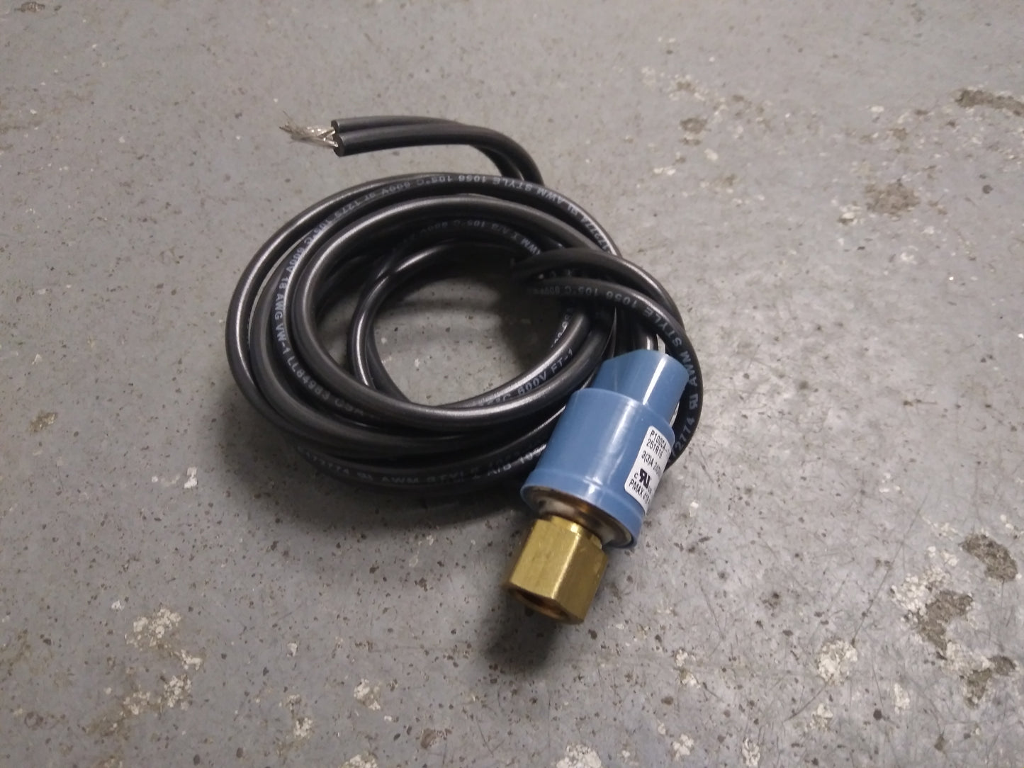 1/4" Flare High Pressure Switch 240V 3 Amp
